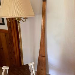 Vintage Wooden Oar – Coastal & Nautical Decor