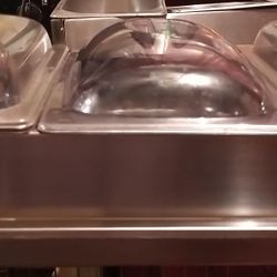 4 Buffet Warmer/ Servers 2-Triple & 2 Double