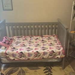 Great Convertible Crib With Mattress