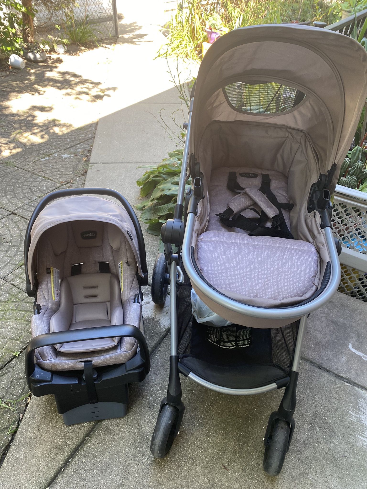 4 In One Stroller Set With Extra Car Seat Carrier