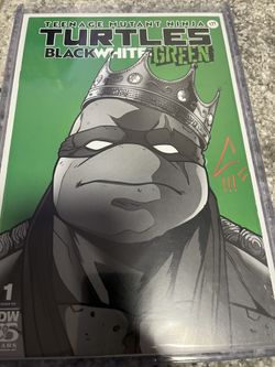 TMNT Limited Cover Signed