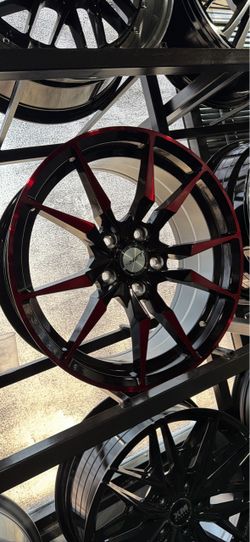 17s black red milled new 5x114.3
