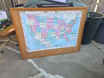 Large Cork  board 48" x36"