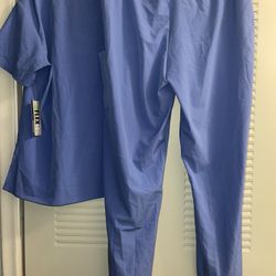 New 4Flex Scrubs Uniform 2X