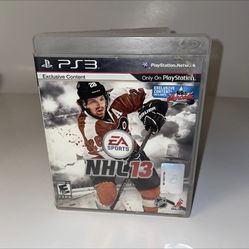 PS3 EA SPORTS NHL 13 GAME- Complete- PLAYSTATION 3!