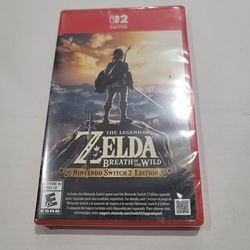 NINTENDO SWITCH 2 ZELDA BREATH OF THE WILD BRAND NEW FACTORY SEALED