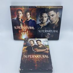 Super Natural Season 5,7,8 / 5 Discs Each Warner Brothers 