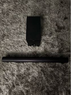 TCL Soundbar and subwoofer