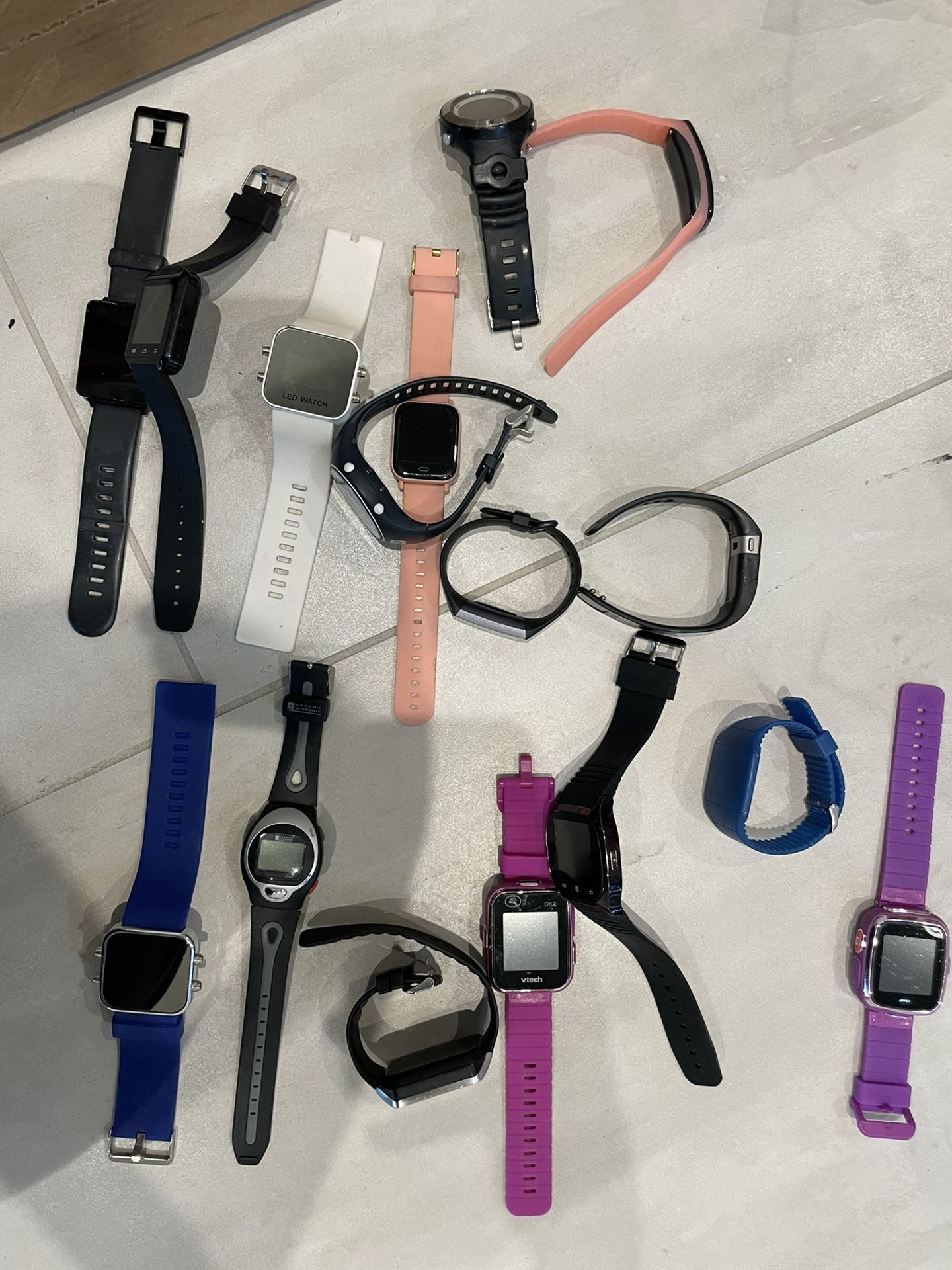 Smartsheet Watches, Fitbit, Led And Digital Watches By