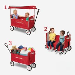 3-in-1 EZ Fold Wagon with Canopy