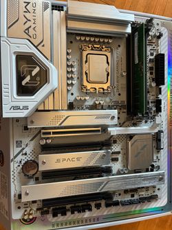 Intel Ultra 7 265F & ASUS Z890 AYW GAMING WIFI Motherboard & 16GB DDR5 Ram 5600
