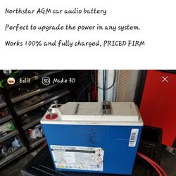 Northstar Car Audio Battery