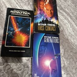 Star Trek VHS Movies