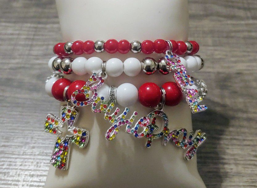 Handmade Beaded Bracelets (3)
