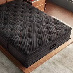 King BeautyRest Black C-Class Plush Firm Mattress 14” Inches Advanced Collection With An All New Modern Design Direct From Factory