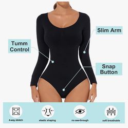TownCat Bodysuit Shapewear for Women Tummy Control