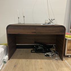 Dark Wood Desk