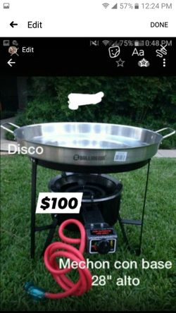Juego de disco con mechon y base Alta