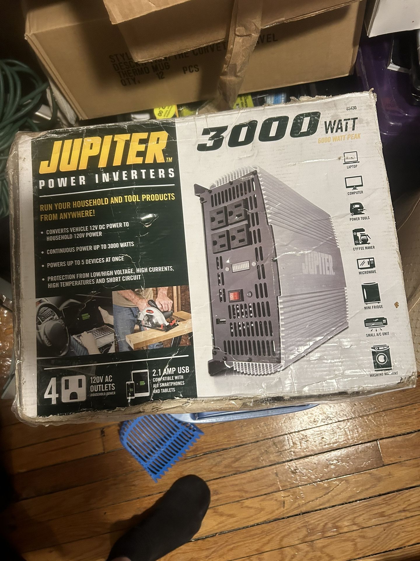 Jupiter 3000 Watt 6000 Watt Peak Power Inverter