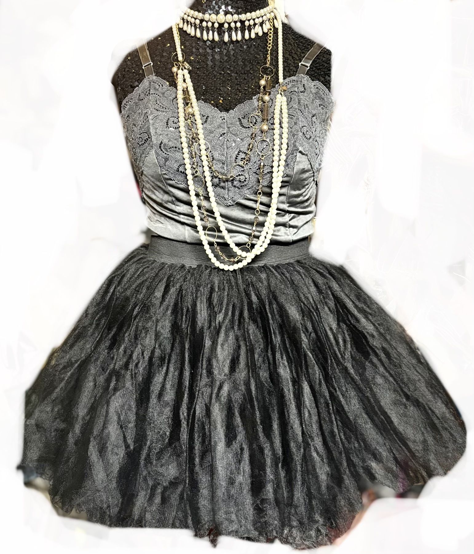 Prom Dress Material Girl Halloween Costume Prom