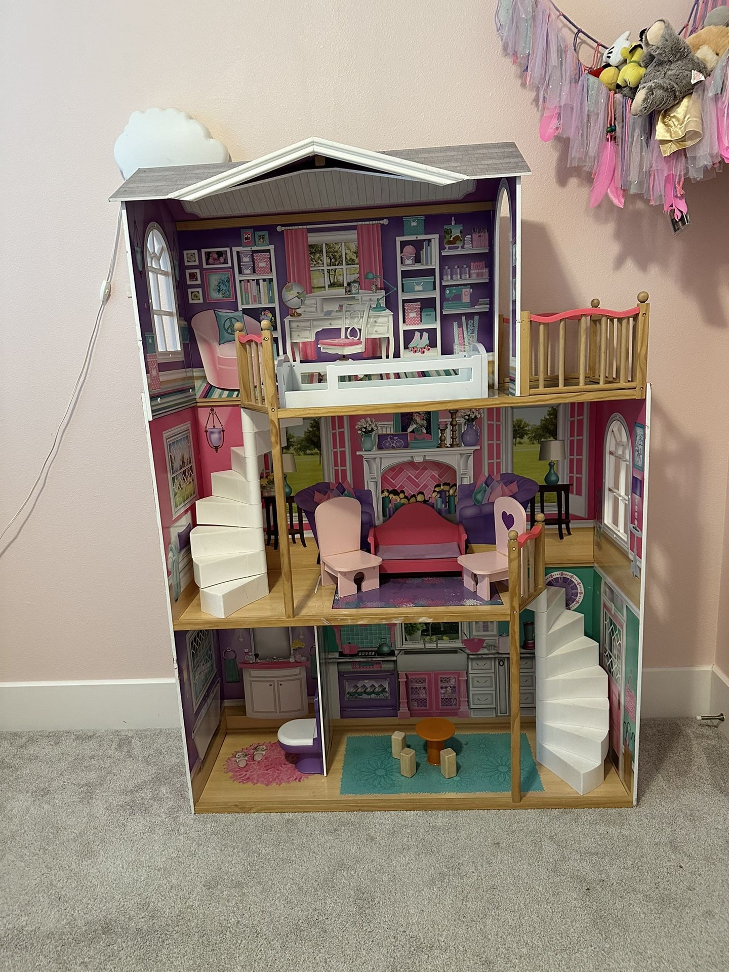 Kidkraft Elegant Kidkraft 18 Inch Dollhouse Manor Kidkraft Elegant