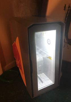 Red Bull mini fridge