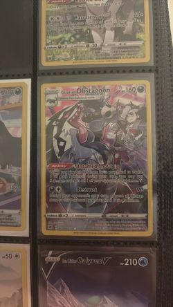 Pokémon cards galarian obstagoon trainer gallery