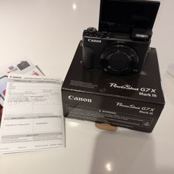 Canon G7x Mark III Black Brand New 
