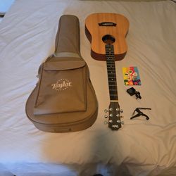 Taylor "Baby" 3/4 accoustic guitar