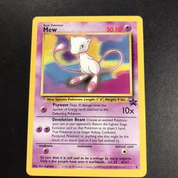 EXCELLENT CONDITION Mew Black Star Promo Pokémon Card