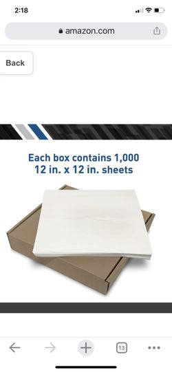 Economy Headrest Sheets