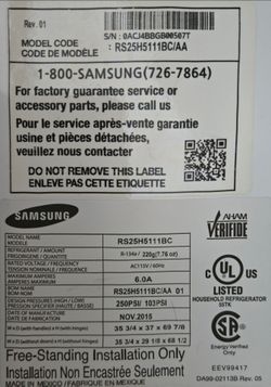 Samsung Refrigerator