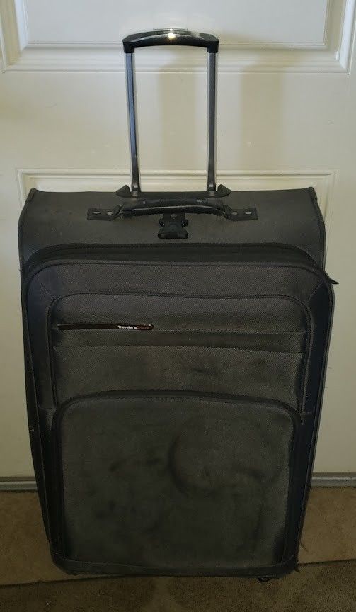 Traveler's Choice Softside Expandable Large Checked Luggage