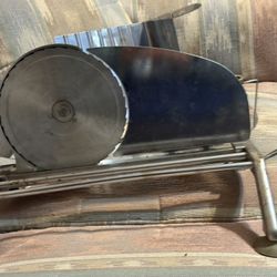 National roll away dip electric food slicer