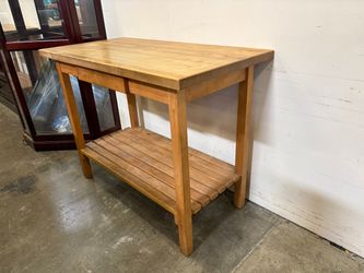 Classic Butcher Block Kitchen Island