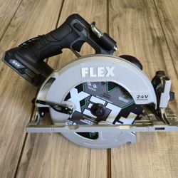 FLEX 24-volt 7-1/4-in Brushless Cordless Circular Saw (TOOL ONLY)