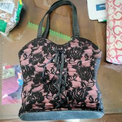 Vintage Corset Purse 
