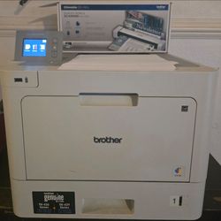 Brother Color Laser Printer + Duplex Scanner Bundle – Great for Business/Notary