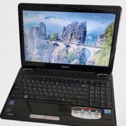 Toshiba Satellite L505-GS5038 15.6" Laptop | Win 10 Pro | 2.13 GHz Intel Core i3-330M |4GB RAM | 500GB HDD | Great Condition
