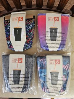 JAVA SOK COLD BEVERAGE REUSABLE SLEEVE SZ Large