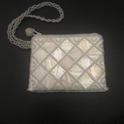 Mother of Pearl wristlet/purse