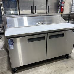 60 Inch Commerical Refrigerated Sandwich / Salad Prep Table