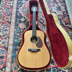 Martin 12-String Acoustic Guitar Made In The USA.