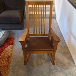 Wooden Rocking Chair