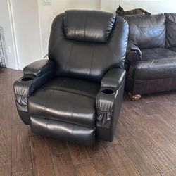 Leather sofa