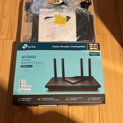 AX3000 Dual Band Gigabit Wi-Fi 6 Router 