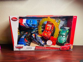 Disney Pixar Cars Deluxe Launcher Stunt Set New RARE - Please Read Description