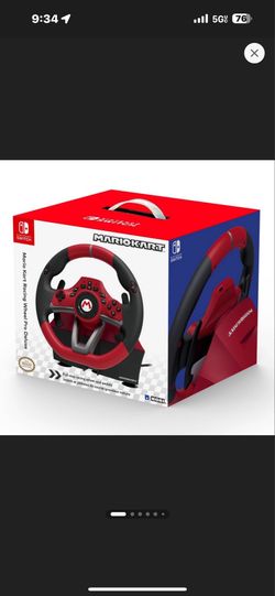 HORI Mario Kart Racing Wheel Pro Deluxe Nintendo Switch