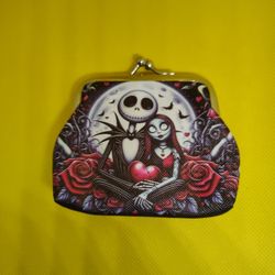 Nightmare Before Christmas Coin Clutch