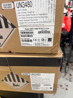 Eaton 9PX1500RTN-L Li-ion Battery UPS 2U 1500VA 1350 W 5-15P Input 8 5-15 Output